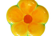 Petal Plate – Orange Flower